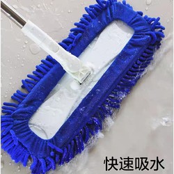 2026 New Model Hands-Free Chenille Flat Mop for Home Use, One-Step Cleaning, Dual-Use for Dry and Wet, Floor Cleaning Magic Tool