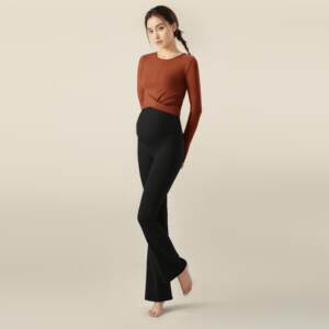 
Pregnant women's yoga clothing suit autumn and winter thickened outer wear can not fall off the belly support yoga pants leggings slim fit fitness aerobics