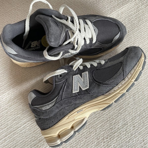 
New Balance 2002R fabric leather wear-resistant low top casual running shoes gray carbon M2002RHO