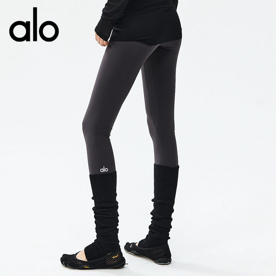 
AIo micro-pressure shaping high-waisted abdominal and hip lifting sports yoga pants for women fitness Pilates running fitness pants