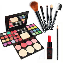 Cosmetics Makeup Set Complete Set Eye Shadow Palette Non-Toxic Kindergarten Kidsren Girls Students Performance Stage Makeup