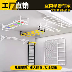 Indoor Climbing Frame, Ladder, Children's Exercise Equipment, Home Wall-Mounted Beam, Professional Training for Adults, Gymnasium