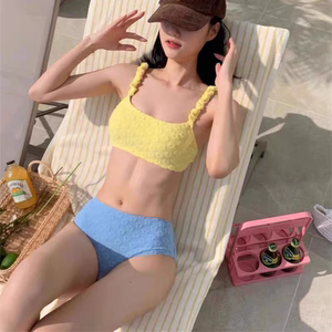 
Women's swimsuit 2026 new hot model sexy pure lust style high-end hot spring split bikini Thailand