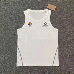 American-Style Tight-Fitting Vest for Men, Cba Basketball Fitness Sports Running Training Base Layer High-Elastic Shorts for Students, Men