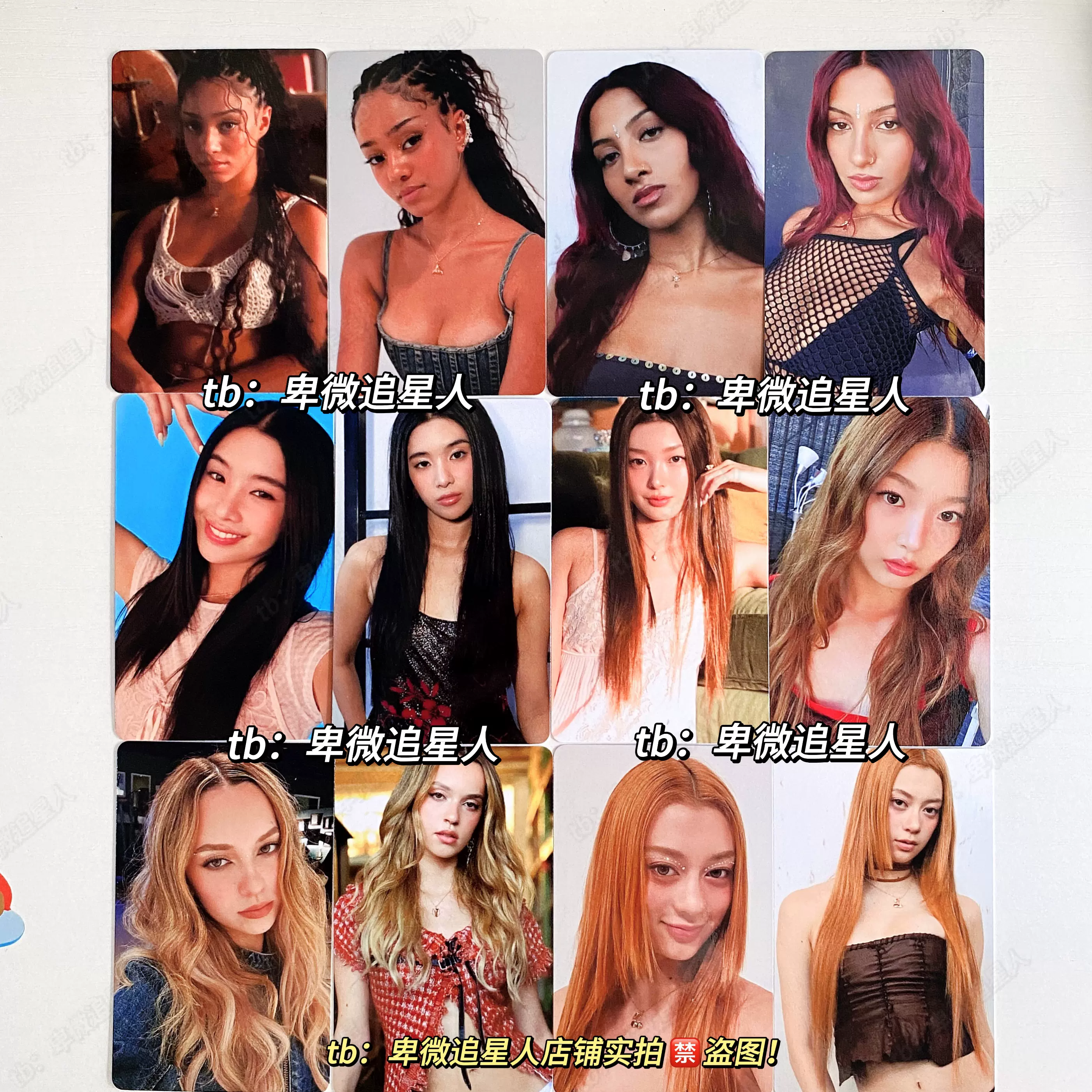 Katseye猫眼官方铁盒卡WVS正版音像周边Megan Yoonchae收藏品