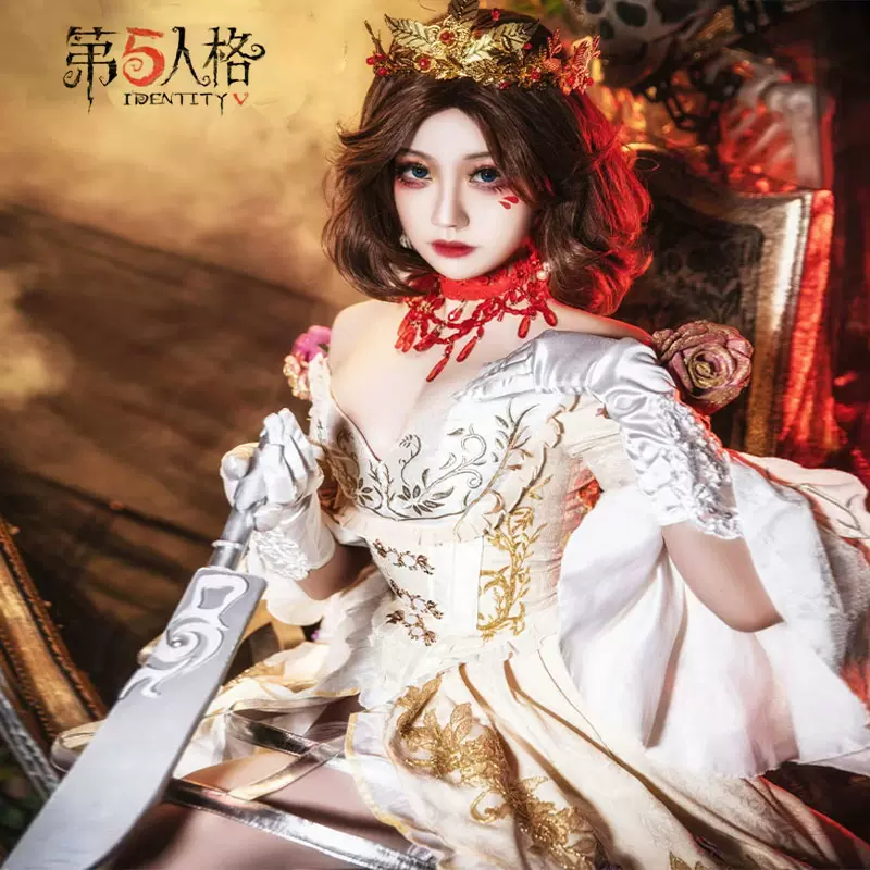 第五人格cos服红夫人血宴赤宴洋装cos服装女装cosplay礼服女全套-Taobao Malaysia