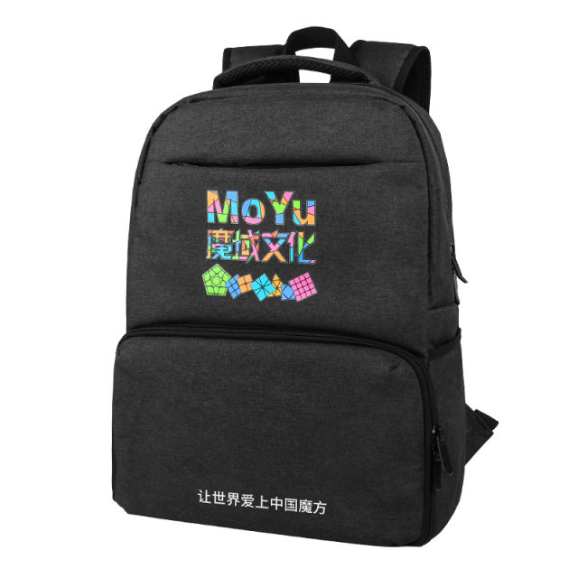 Magic domain cultural backpack Rubik's cube storage bag storage bag Rubik's cube backpack travel bag waterproof anti -pressure handbag
