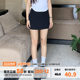 Where is the orange tree American hot girl black suit skirt for women spring high waist hip A-line short skirt
