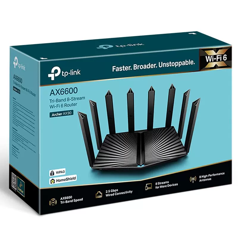 TP-LINK Archer AX80/90/95/AXE95 6000/6600/7800 WiFi6无线路器-Taobao