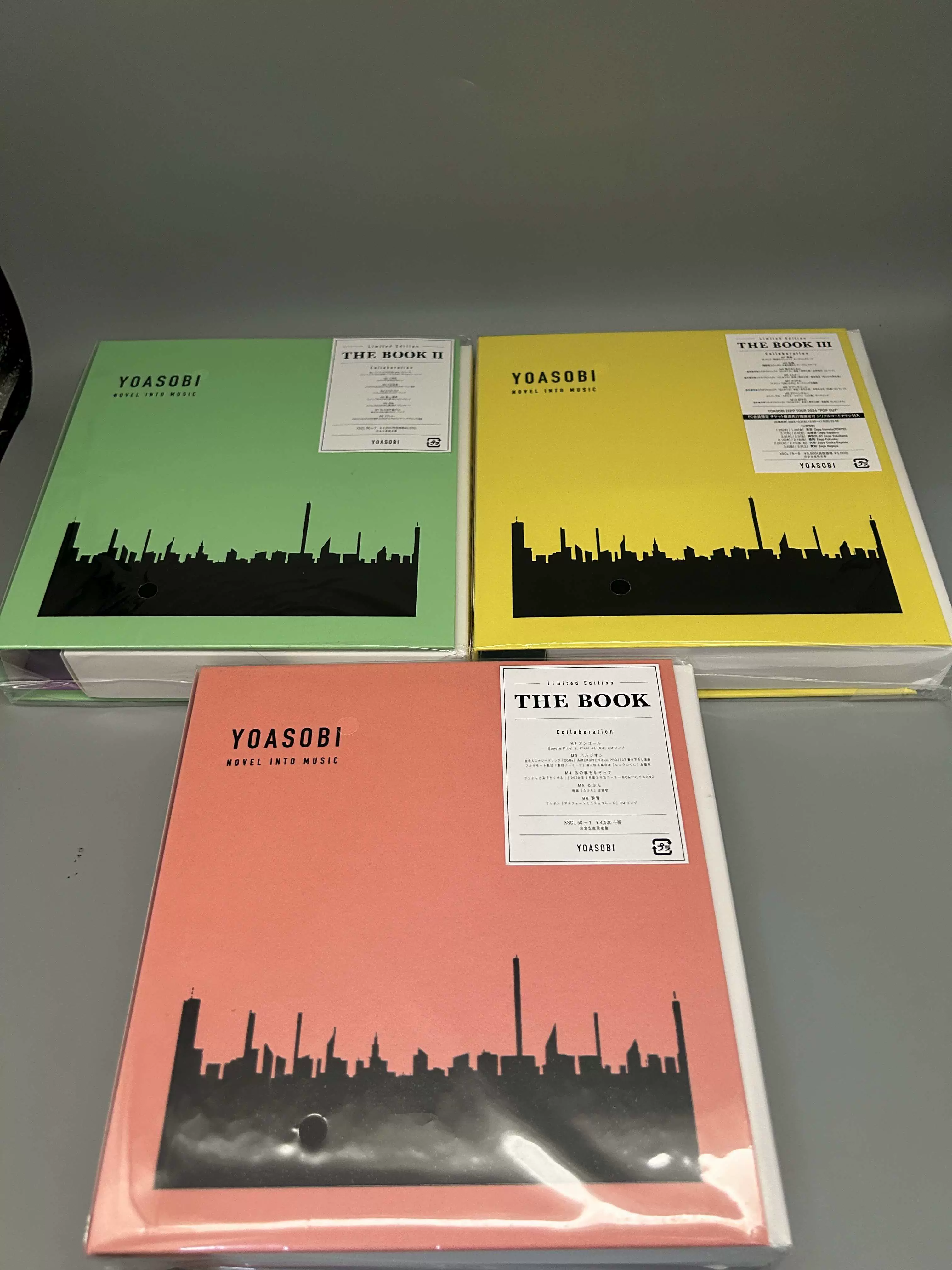 YOASOBI THE BOOK 完全生産限定版全新未拆专辑CD 夜游-Taobao