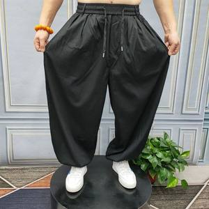 New foreign trade export style loose plus fat plus wide-leg pants trousers casual simple comfortable versatile sports pants