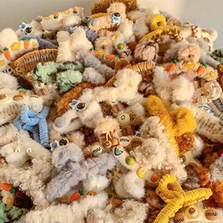 Weighing Plush Hair Clip, Sweet and Cute Hair Clip, Back of Head Grab Clip, Hair Shark Clip, Korean Style Hair Accessory Clip Headgear