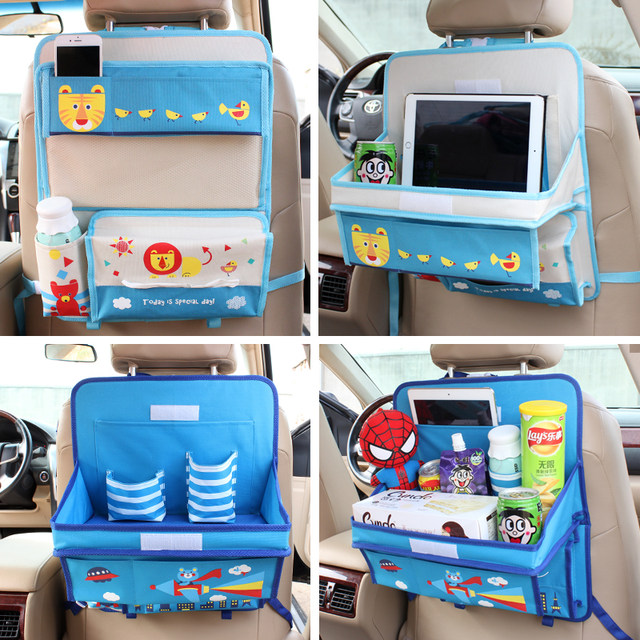 Car Trunk Storage Bag Suv Car Rear Seat Back Hanging Bag Net