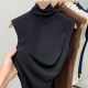 Danyu 2025 new high-neck gauze vest women's autumn sleeveless gauze vest mesh vest bottoming shirt rustle top