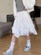 LILI EDIT/Nius unique irregular design lace layered short skirt for women in summer small skirt
