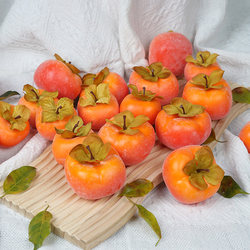 Simulated Persimmon Model, Fake Fruit Branch, Persimmon Tree, Hanging String, Flower Arrangement, Autumn Decoration, Wedding, New Year Gift