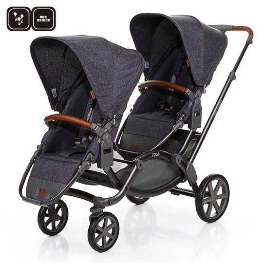 ABC 双子用ベビーカーabc design zoom