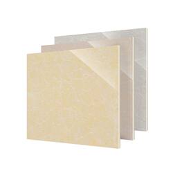 Ceramic Tiles 800X800 Living Room Vitrified Tiles White and Yellow Polycrystalline Anti-Slip Wear-Resistant Engineering Floor Tiles Polished Tiles No Free Shipping
