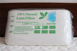 Luxurious Latex Bread Medium Pillow 93% Sri Lankan Organic Latex Pillow