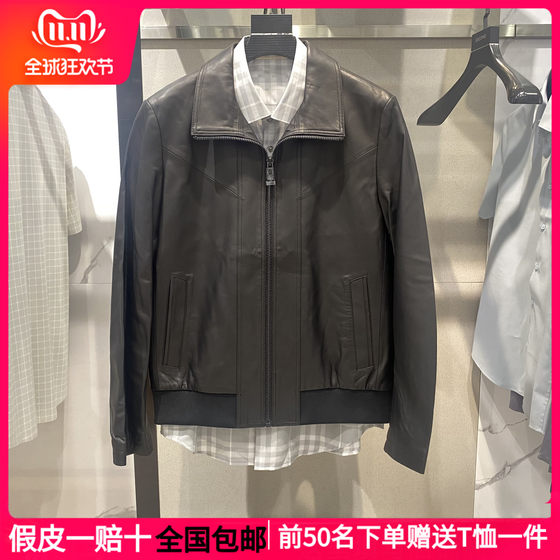 
G Men's Autumn and Winter New Style Shopping Mall Sheepskin Leather Jacket GEX11215323 Trendy
