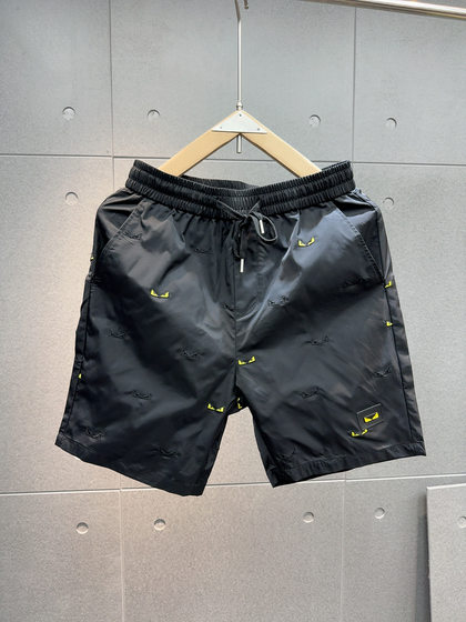 
2026 Trendy Fashion Versatile Printed Casual Shorts Men's Summer New Style Handsome Five-point Pants Sports Beach Pants