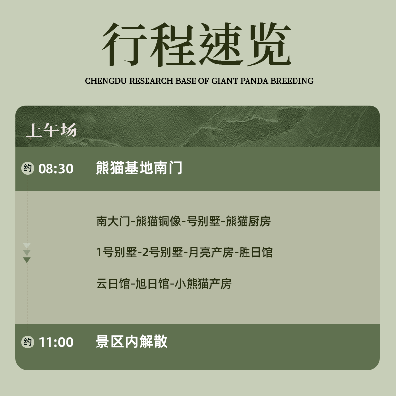 大咖说&bikego成都熊猫基地揭秘熊猫逆袭之路·2.5H讲解10/15人团