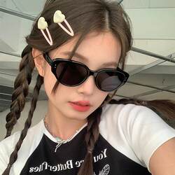 European and American Retro Oval Sunglasses for Women, New Style, Popular on Social Media, Street Style, Sun Protection, Uv Protection, Stylish and Trendy