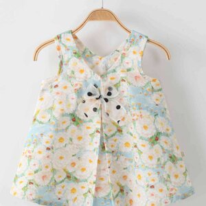 
0-6 year old girls dress summer suspender skirt baby girl small skirt western style princess skirt