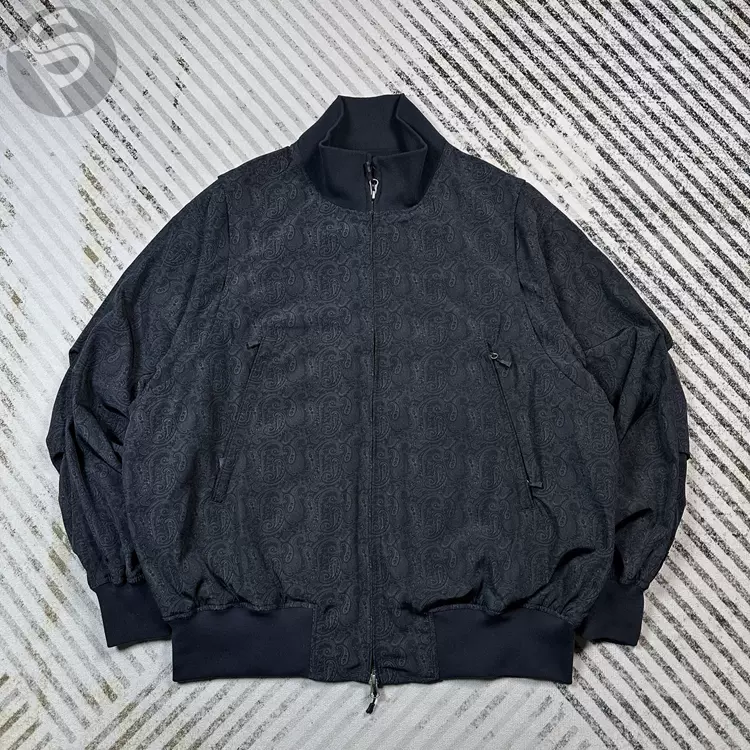 现货DAIWA PIER39 24SS TECH JACKET PAISLEY蜡染腰果花拉链夹克 现货DAIWA PIER39 24SS TECH JACKET PAISLEY蜡染腰果花拉链夹克