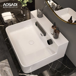 Osaudi's 2025 New Countertop Basin Creative Raindance Outlet Countertop Washbasin Washbasin Can Be Hung on the Wall 9148