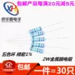 công suất điện trở Điện trở màng kim loại 2W Điện trở chính xác 1K 3K 10K 100K 1M 10R 47R 51R 100R Điện trở chính xác 1% trở 100 ôm