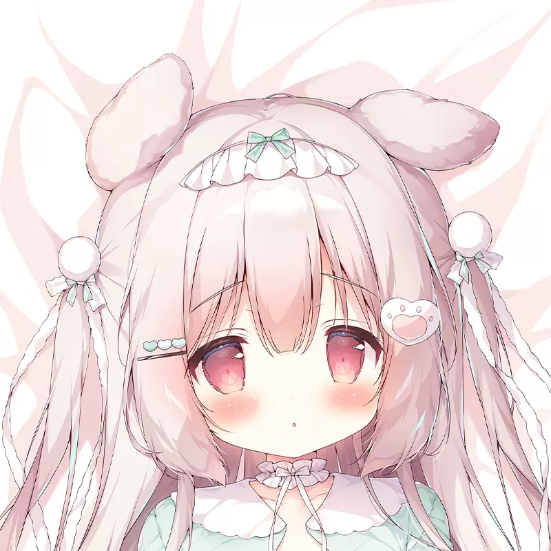 MochiPeach 桃豆こまもち らいらちゃん 抱き枕カバー