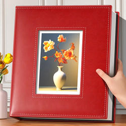 Photo Album, Commemorative Album, DIY Photo Album That Can Be Written On, Self-Adhesive Laminated Photo Album, Large-Capacity Family Photo Album