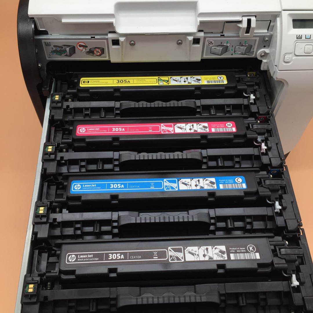 プリンター・複合機 HP M451dn Amazon.com: HP Color LaserJet Pro M451dn M451 Laser Printer