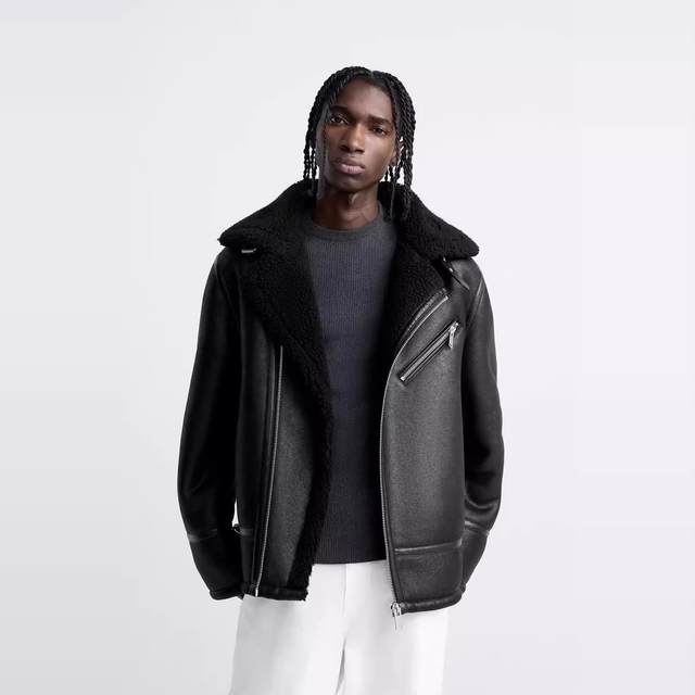2023 Men's Winter Fleece Lapel Jacket