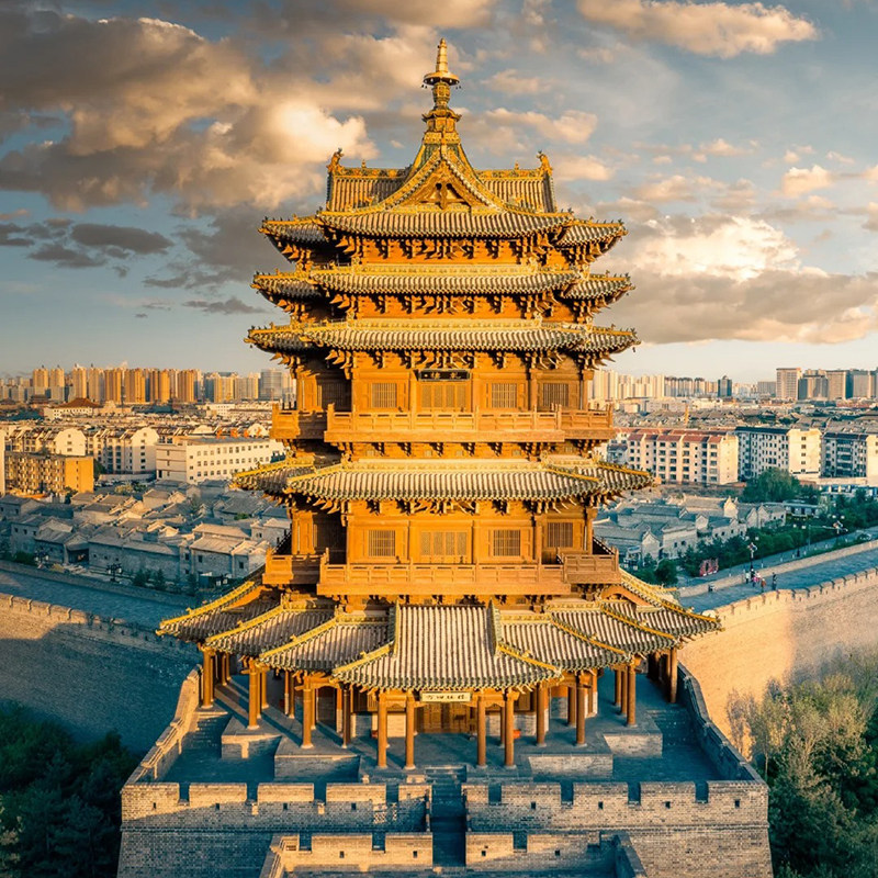 【机票+酒店】山西太原旅游5天4晚自由行大同忻州晋中平遥古城