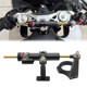 
Suitable for Chunfeng 675SR-R modification direction titanium ruler damper aluminum alloy anti-head faucet handlebar stabilizer