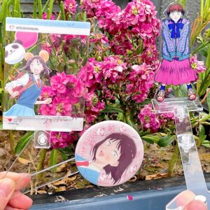 
Yougu Monster Magnetic Three-in-One Multi-Purpose Check-in Stick Acrylic Gumeiba Chili Card Photo Display Props