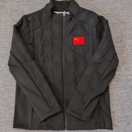 
National team down cotton jacket, lightweight sports cotton jacket, short cotton jacket, men's and women's winter training jacket, warm jacket