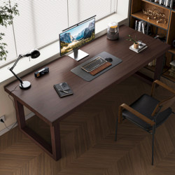 Solid Wood Computer Desk for Bedroom, Home Use, Large Desktop, Gaming Desk, Double Desk, Study Table, Workbench