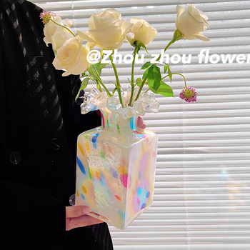 Zhouzhou ancient vase flower arrangement flower ornaments