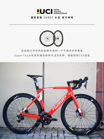 Superteam CX1 CX6 Carbon Fiber Road Bike Wheelset