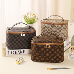 Cosmetic Bag for Women, New Model, Large Capacity, Portable, Travel-Friendly, Carry-On Cosmetics Storage Bag, Hand-Held Toiletry Bag