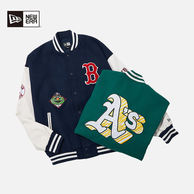 NewEra New Era 2024 Autumn New MLB American Jacket Couple Embroidered ...