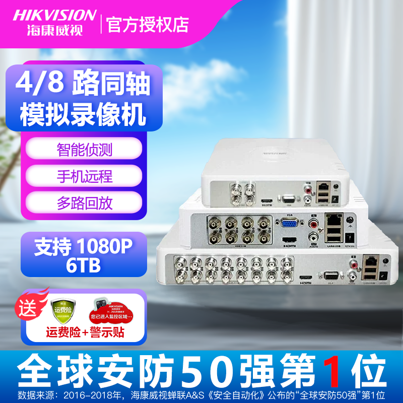 Hikvision DS-7104/7108HGH DVR 4/8 Channel Coaxial Recorder