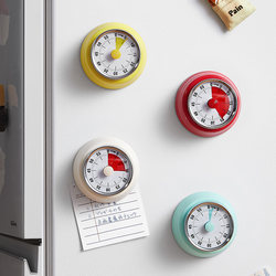 Japanese-Style Kitchen Mechanical Visual Timer Countdown Reminder Cooking Timer Magnetic Alarm Clock