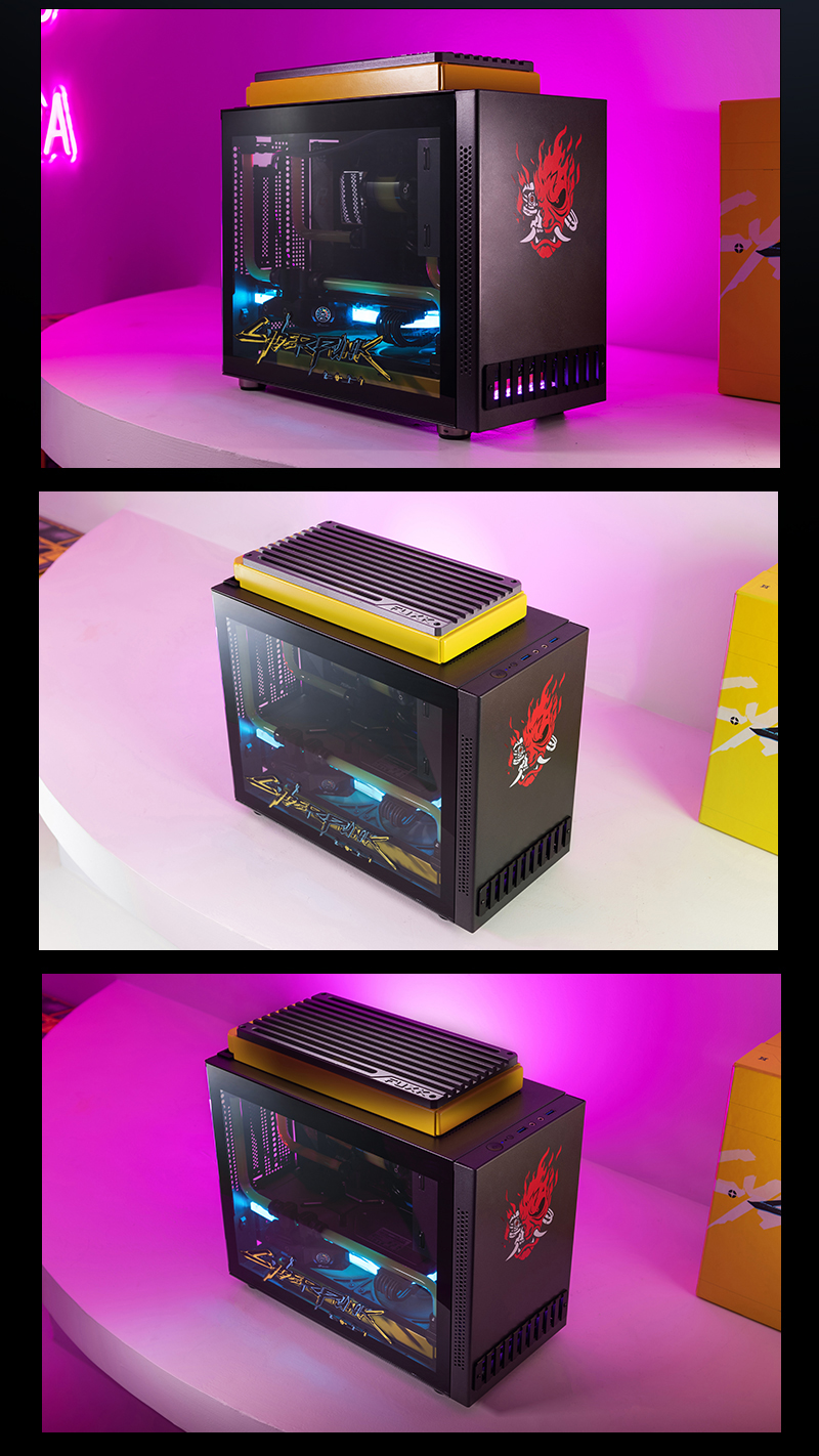 Fuxk i7-13700K RTX 4070 Ti ITX Small Form Factor Water