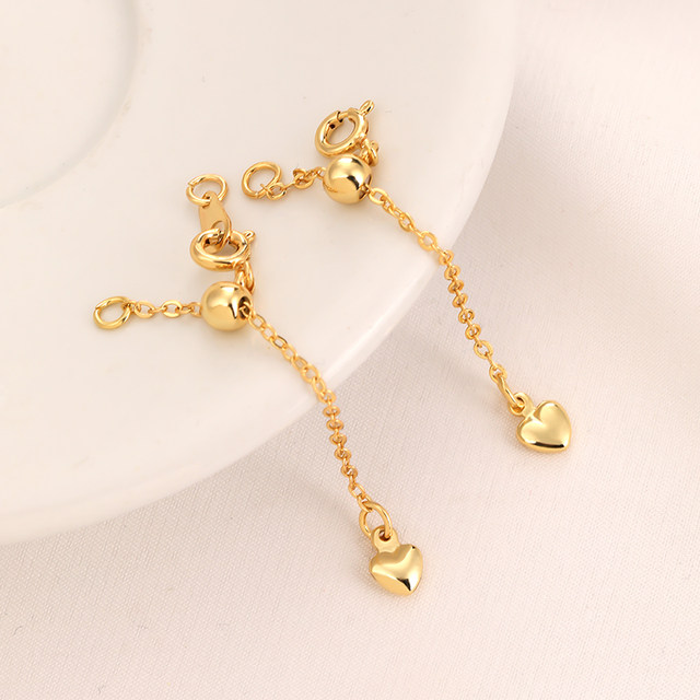 18k gold-filled color-preserving telescopic and adjustable extension ...