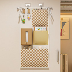 Student Dormitory Cabinet Door Storage Bag, Wardrobe Door Interior Storage Hanging Bag, Hanging Fabric Storage Rack, a Great Item