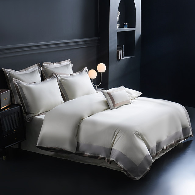 Pure Cotton Four-piece Bed Supplies Light Luxury European Style High-grade Pillowcase Is Single Suit main image 0